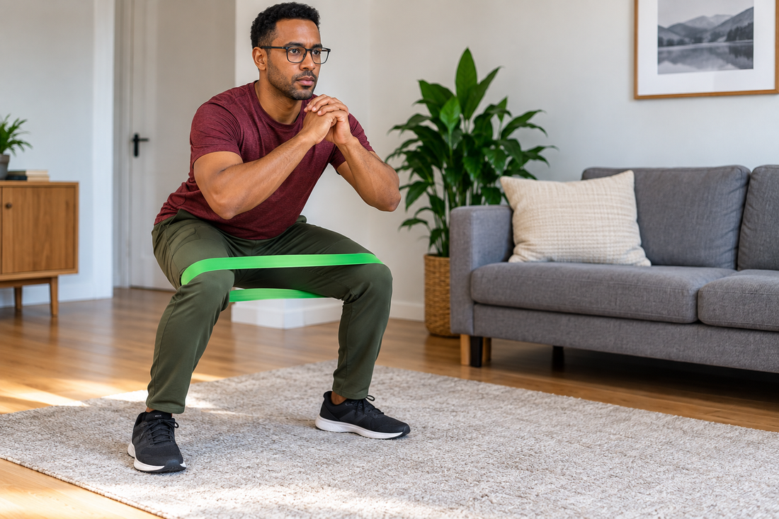 7 Leg Workouts With Loop Bands You Can Do at Home